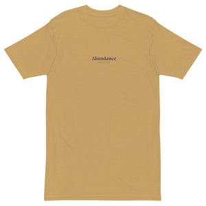 Gold abundance t-shirt