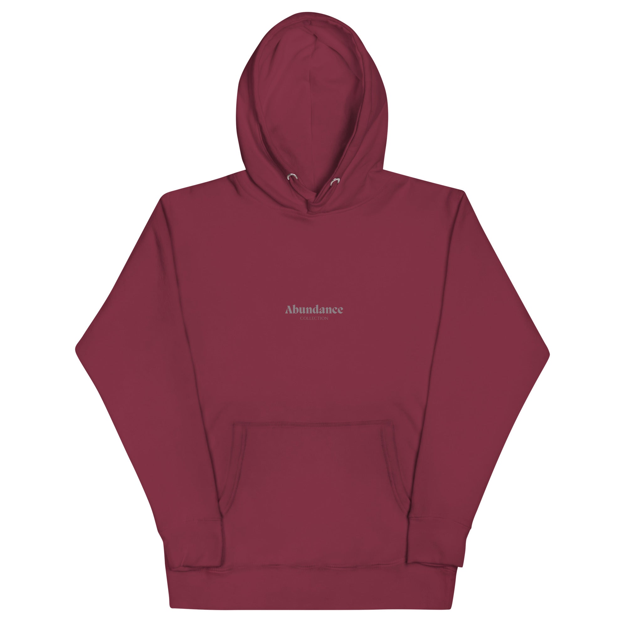 Maroon abundance hoodie